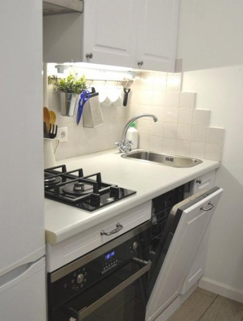 Удивительное преображение стандартной кухни 4. 7 кв. 05