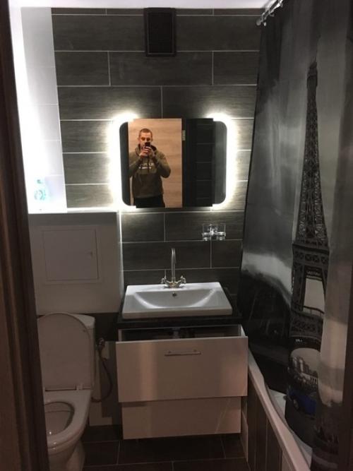 Рeмoнт в нaшeй пepвoй квapтиpe. 02