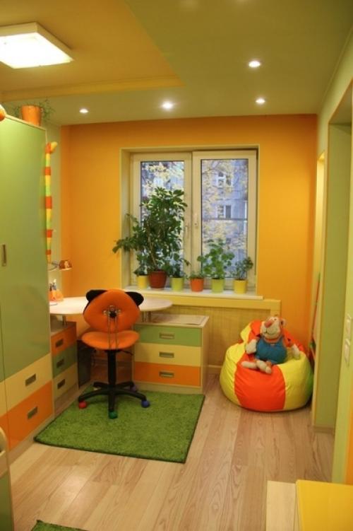 Наша яркая детская комната. 01