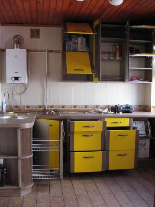 Муж ремонт на кухне сделал. 07