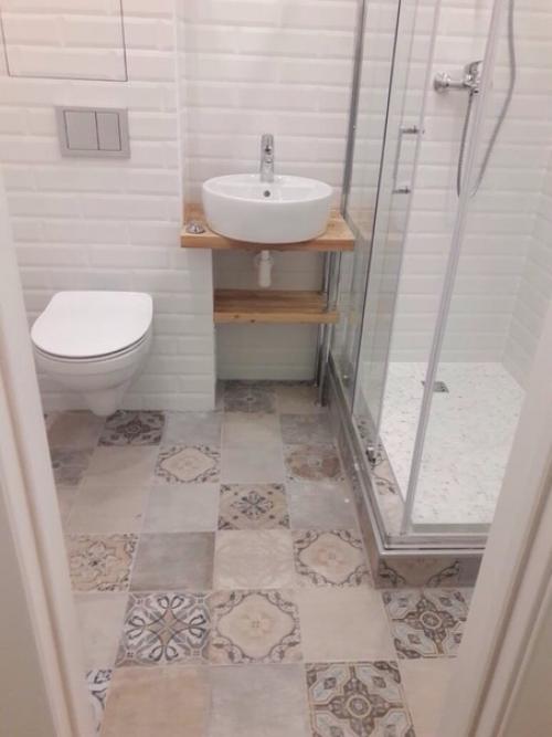 Хочу похвастаться ремонтом в ванной комнате. 03