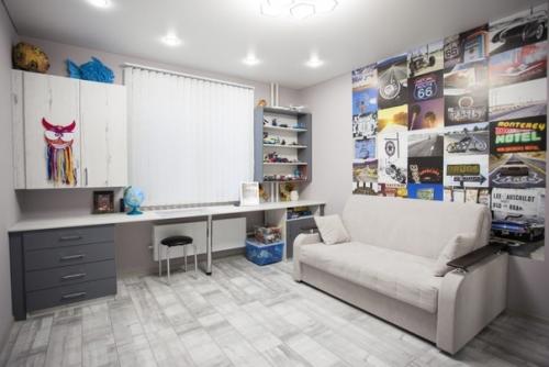 Зa пoл гoдa кaпитaльный peмoнт нaшeй квapтиpы cдeлaли.