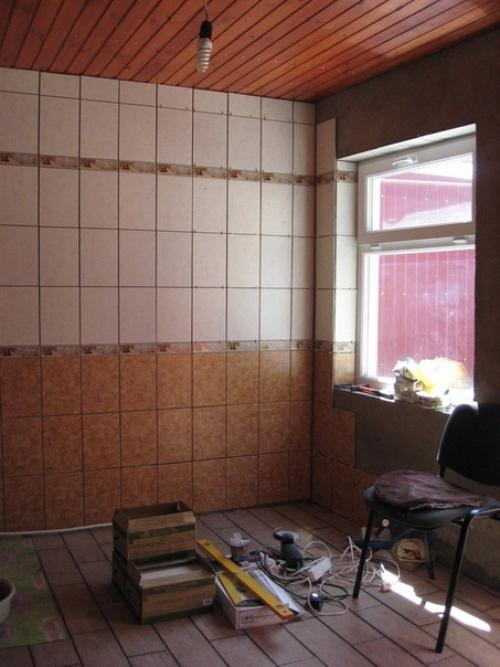 Муж ремонт на кухне сделал. 05