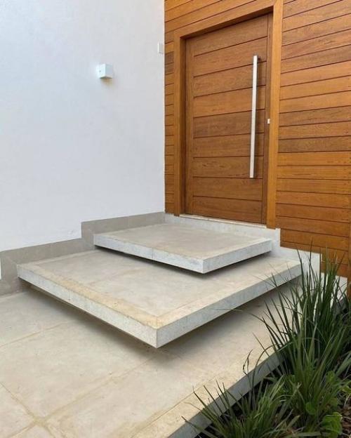 Захотелось как то мне сделать крыльцо с парящими ступеньками. 03