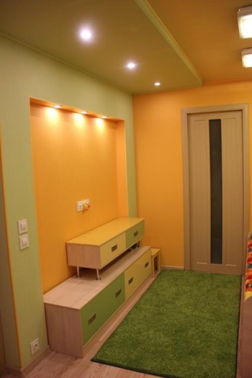 Наша яркая детская комната.