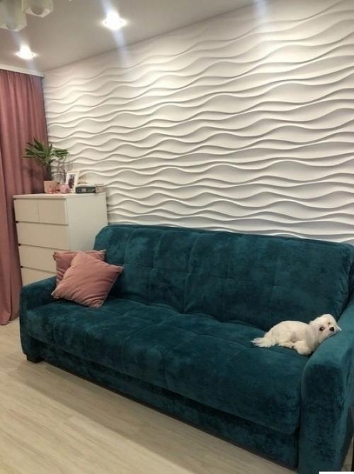 Собственно вот так мы оформили у себя большую комнату. 03