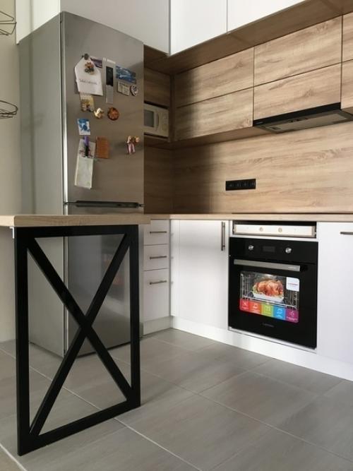 Дизайн кухни сами продумывали с женой.