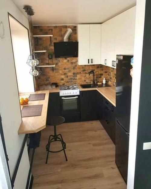 Проделанный ремонт у нас на кухне. 04