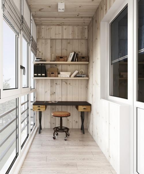 Дизайн - проект оформления лоджии. 01