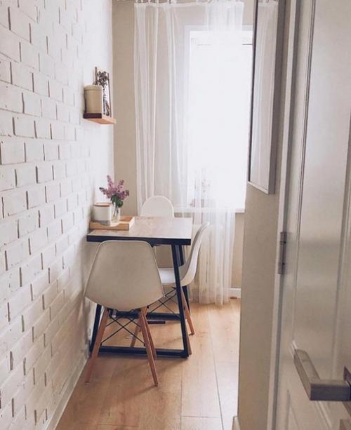 Наша кухня 6 м 2 выполненная в стиле Прованс, или как он там называется. 06