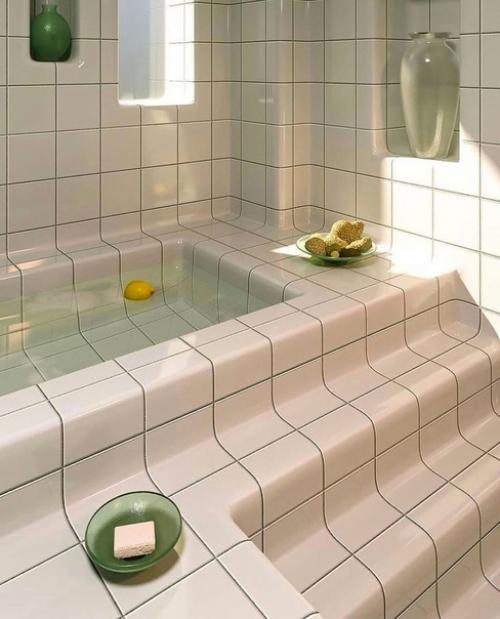 Такого вы ещё не видели, очень необычная плитка.