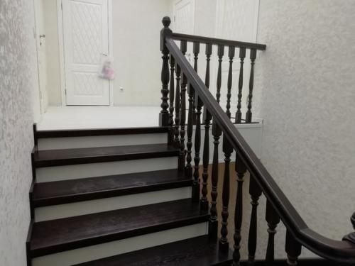 Шикарная лестница руками профессионалов. 03