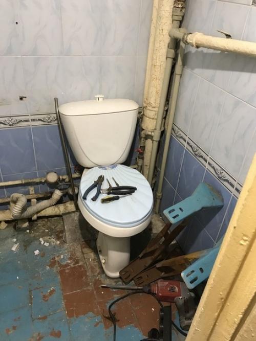 Капитальный ремонт моего санузла. 01