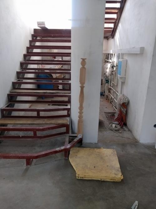 Шикарная лестница руками профессионалов.