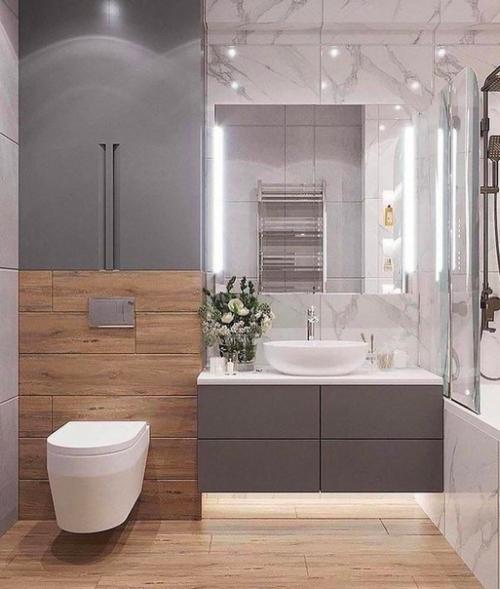 Ещё один великолепный санузел в современном стиле. 02