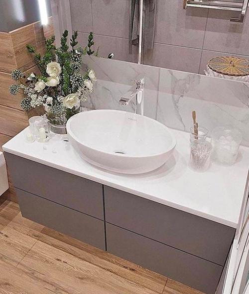 Ещё один великолепный санузел в современном стиле. 01