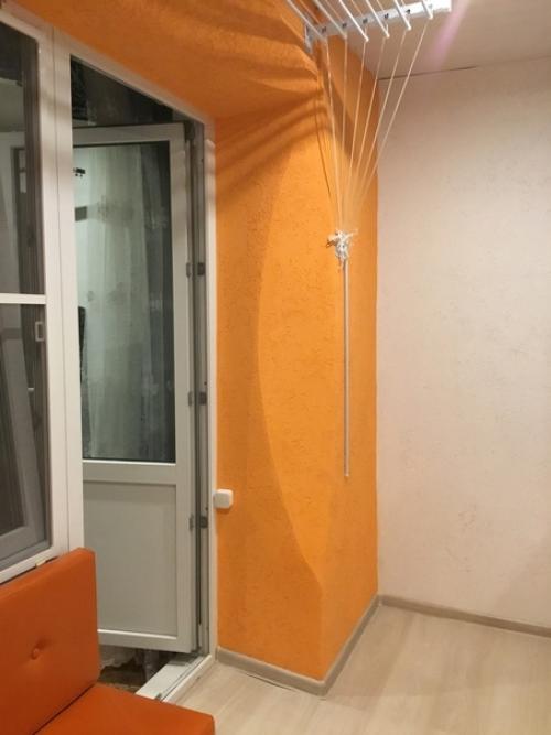 А это наше преображение лоджии. 07