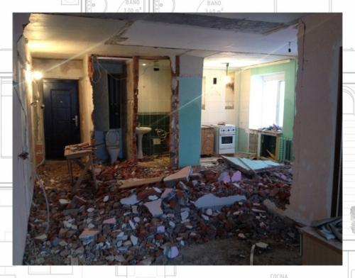 Это наш ремонт в хрущевке.