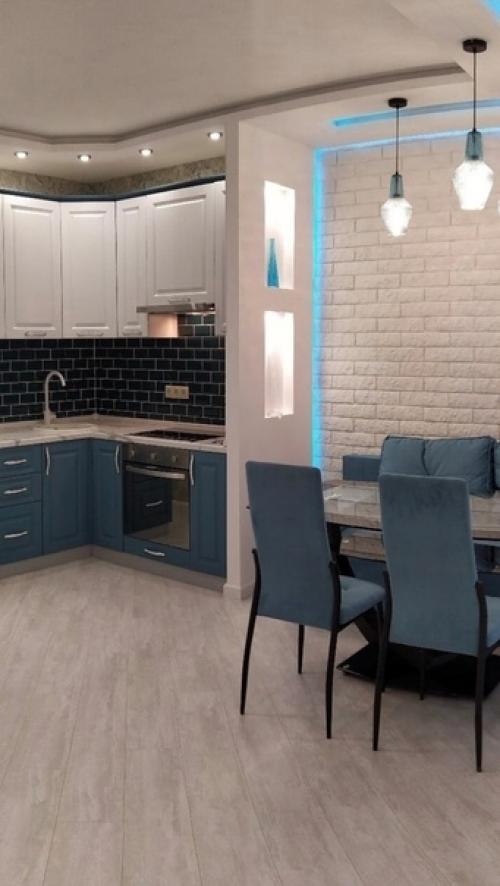 Хочу продемонстрировать вам ремонт в моей квартире студии.