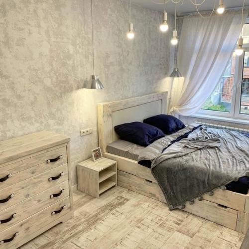 Квартира евродвушка, в таком вот стиле все оформили.