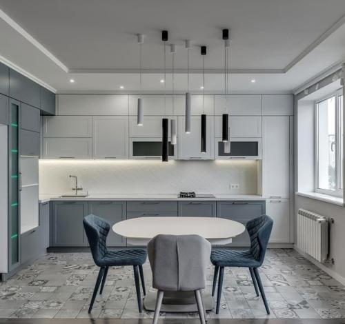 Наша кухня.  Выбирали максимально стильную и функциональную. 07