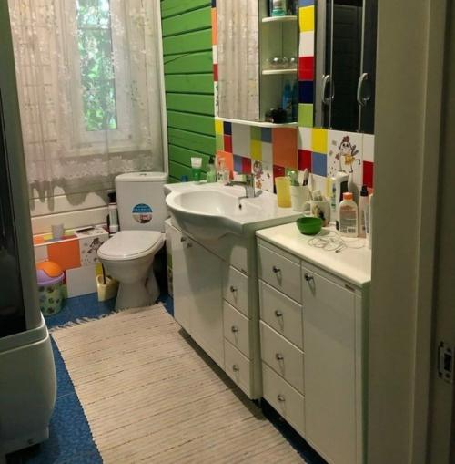 Санузел в нашем доме.