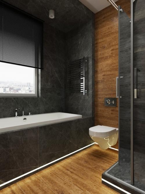 Реализация проекта ванной комнаты. 05