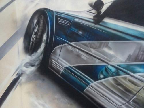 Роспись стены в комнате ребенка (10 лет! 04