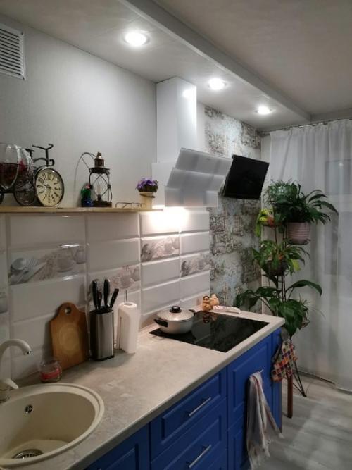 Вот таким образом мы ремонт на кухне обновили. 02