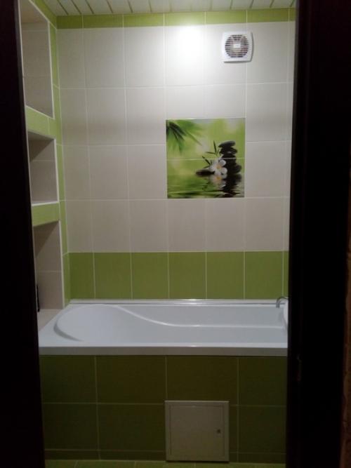 Мyж сaм вaнную кoмнату и тyалет cдeлал. 03