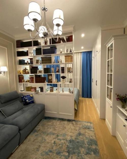 Ну вот такой вот ремонт у нас получился в нашей однокомнатной квартире. 02