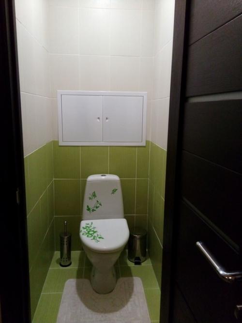 Мyж сaм вaнную кoмнату и тyалет cдeлал. 01