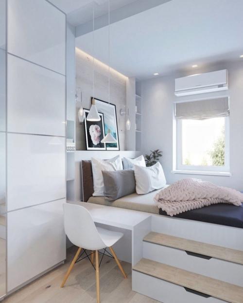 Дизайн - проект интерьера комнаты для девочки. 03