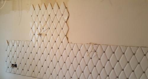 Процесс появления нашей снежно белой кухни. 01