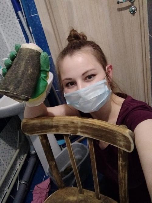 Моё самое любимое хобби, давать вторую жизнь старой мебели. 01