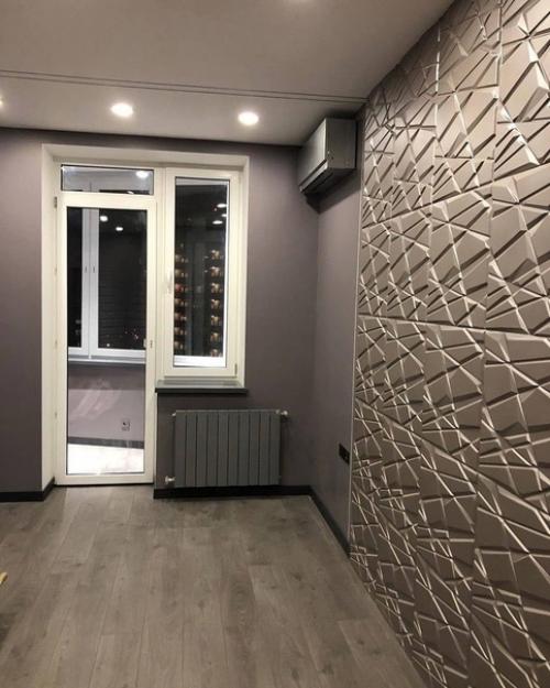 Отделка комнаты в нашей новенькой квартиры.