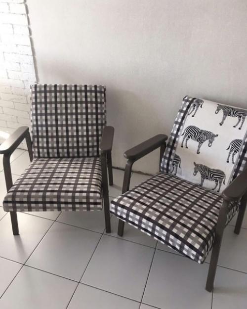 Даже из старого дряхлого кресла, можно сделать милую красоту. 03