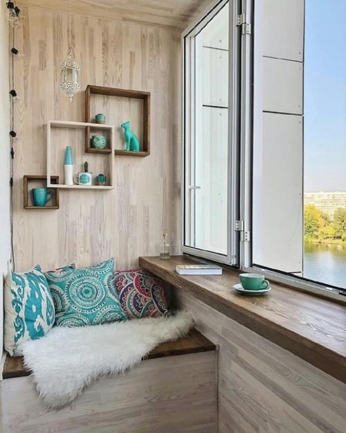 Интерьер моего балкончика.