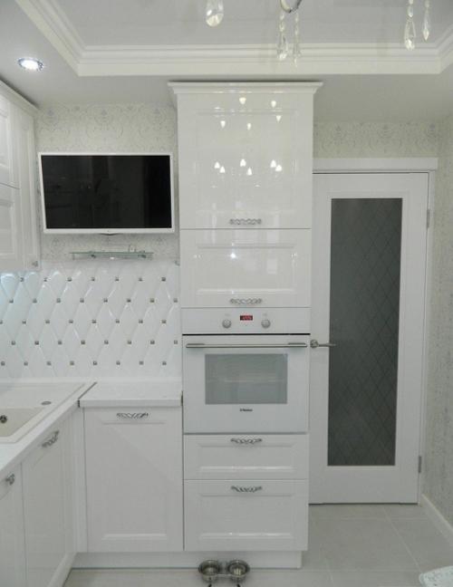 Процесс появления нашей снежно белой кухни. 03