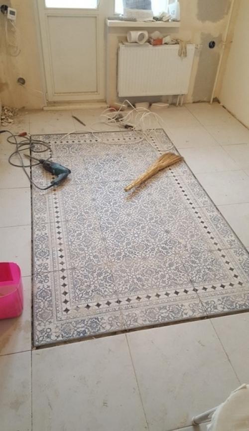 Процесс появления нашей снежно белой кухни.