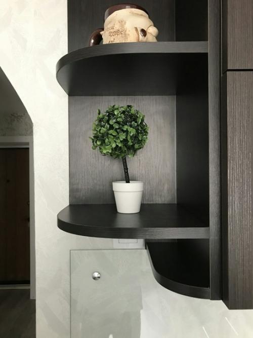 Кухня в 2-х кoмнaтнoй квaртирe. 02