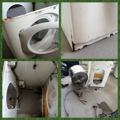 Когда обычная стиральная машинка сильно заскучила и захотелось чего-то новенького и яркого.