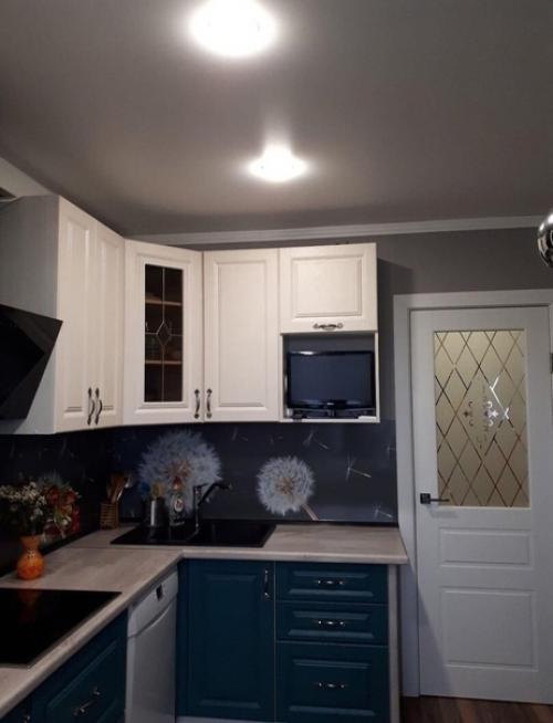 Такая вот кухонька получилась у нас. 01