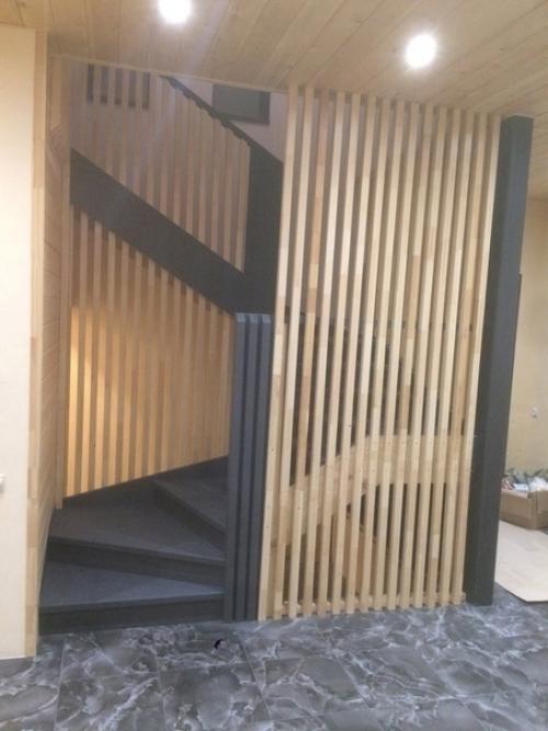 Как мы нашу лестницу обыграли. 03