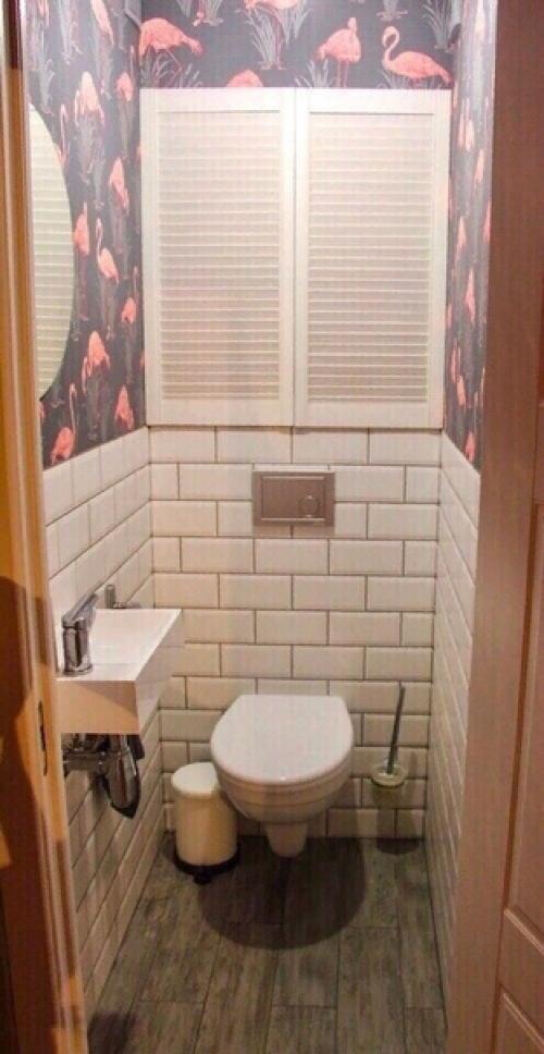 Я произвела ремонт в своем ванной комнате, так как живу одна. 04