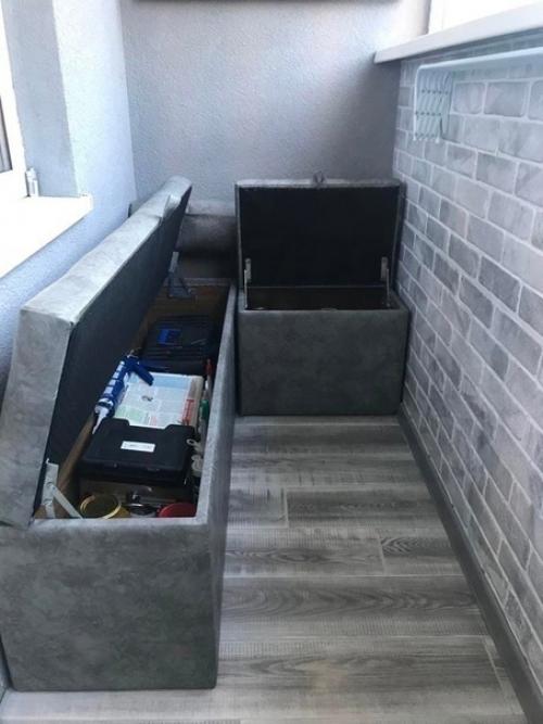 Муж обещал очень долго, что сделает ремонт на балконе, и уберёт весь хлам копившийся годами. 06