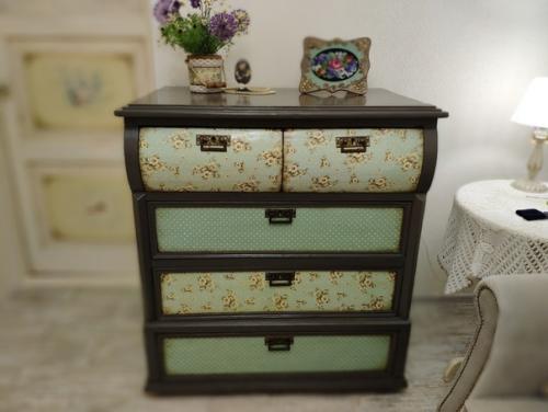 Комод после реставрации. 08