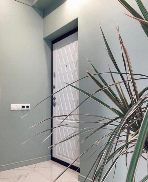 В этой двухкомнатной квартире площадью 26 м 2 дизайнерское решение было придумано самой хозяйкой.