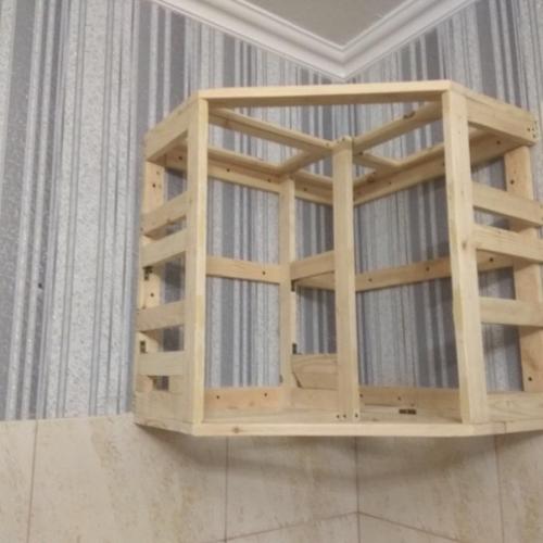 Мебель в кухню сделал сам, получилось очень бюджетно (на это и был расчет. 02