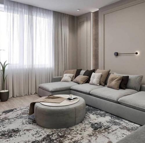 В данной квартире сочетаются современные элементы и простота. 05